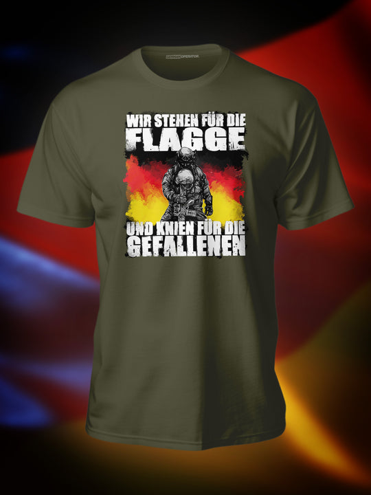 "We stand for the flag" Premium Shirt