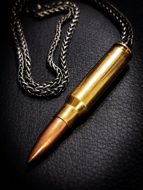 Necklace "Cartridge 7.62mm"