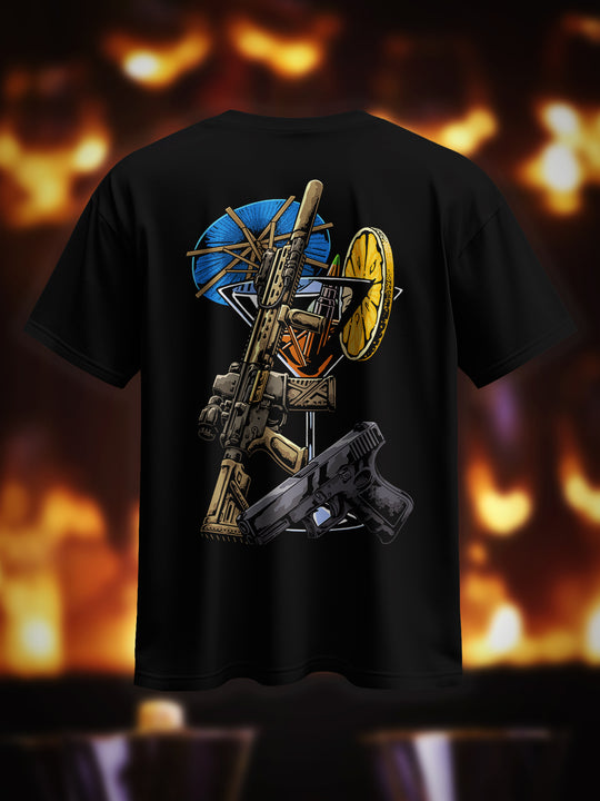 "End of Mission" Heavy Oversized Shirt