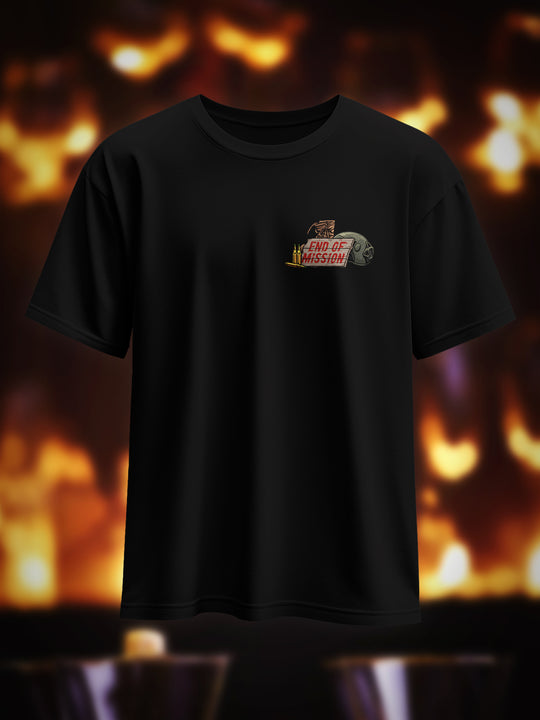 "End of Mission" Heavy Oversized Shirt