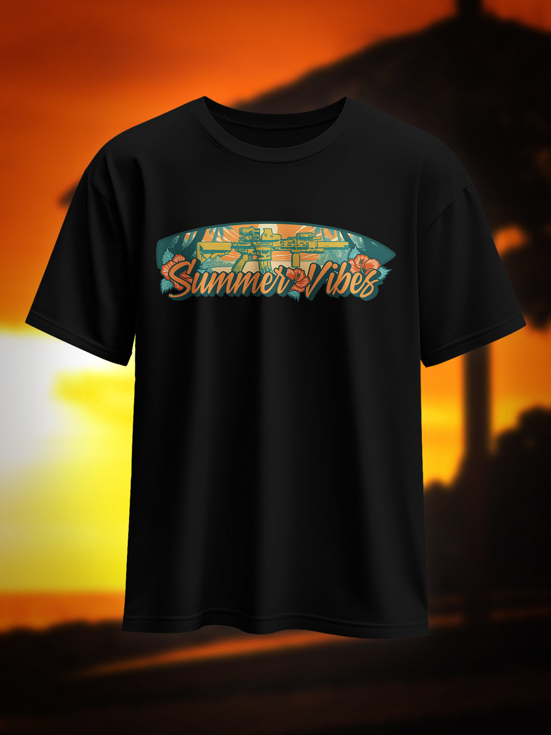 "Summer Vibes 2025" Heavy Oversize Shirt