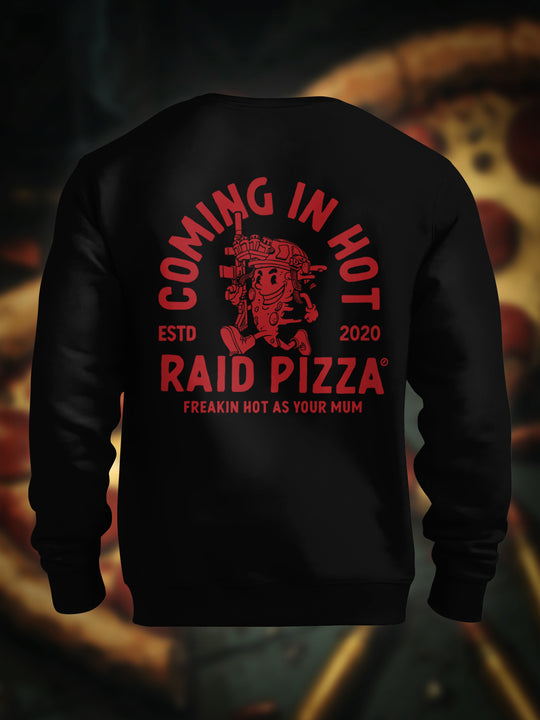 "RAID PIZZA" Premium Sweatshirt