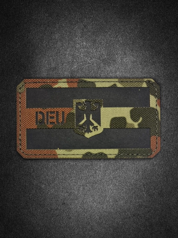 "DEU Adler" lasercut patch