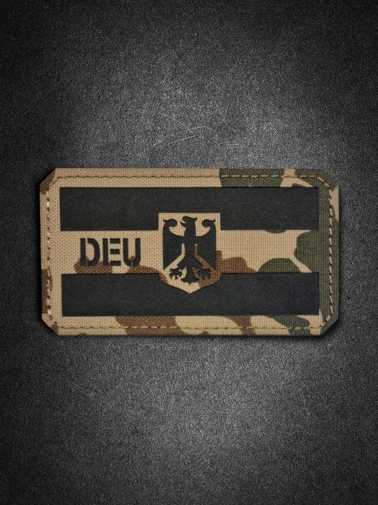 "DEU Adler" lasercut patch