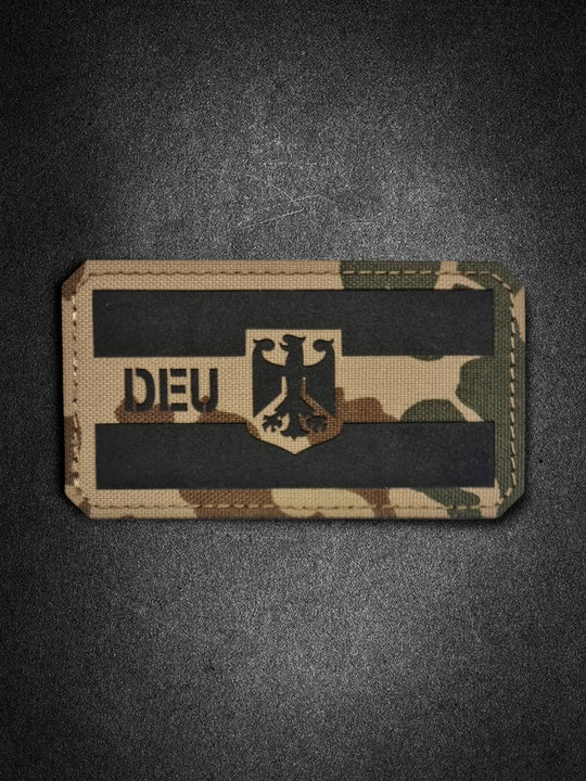 "DEU Adler" lasercut patch