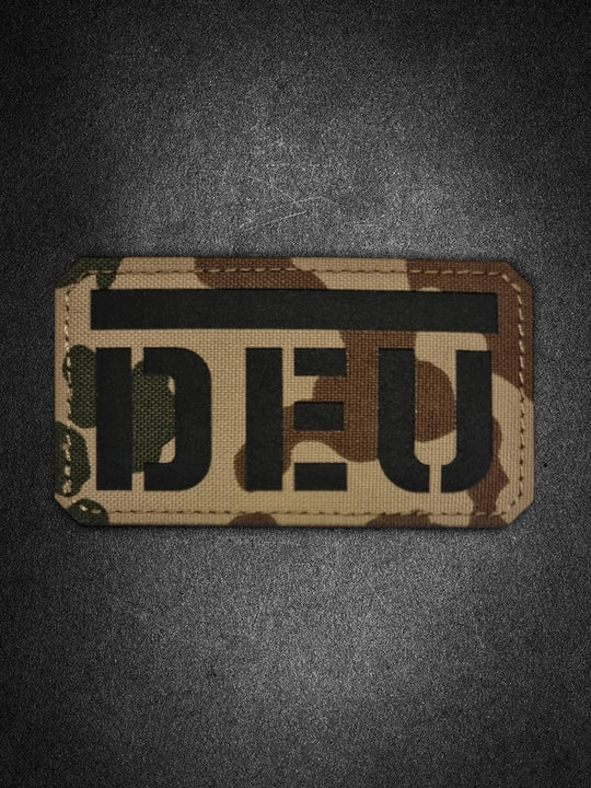 "DEU" Lasercutpatch