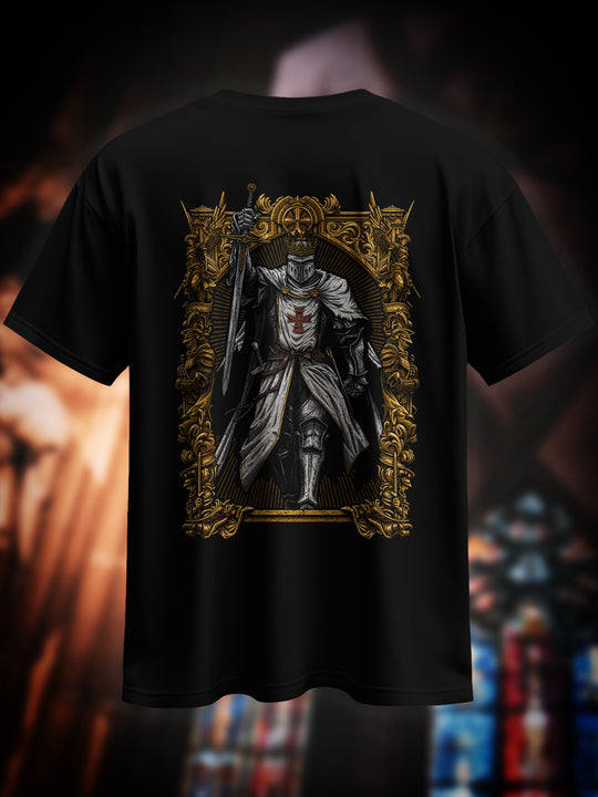 "Deus Vult" Heavy Oversize Shirt
