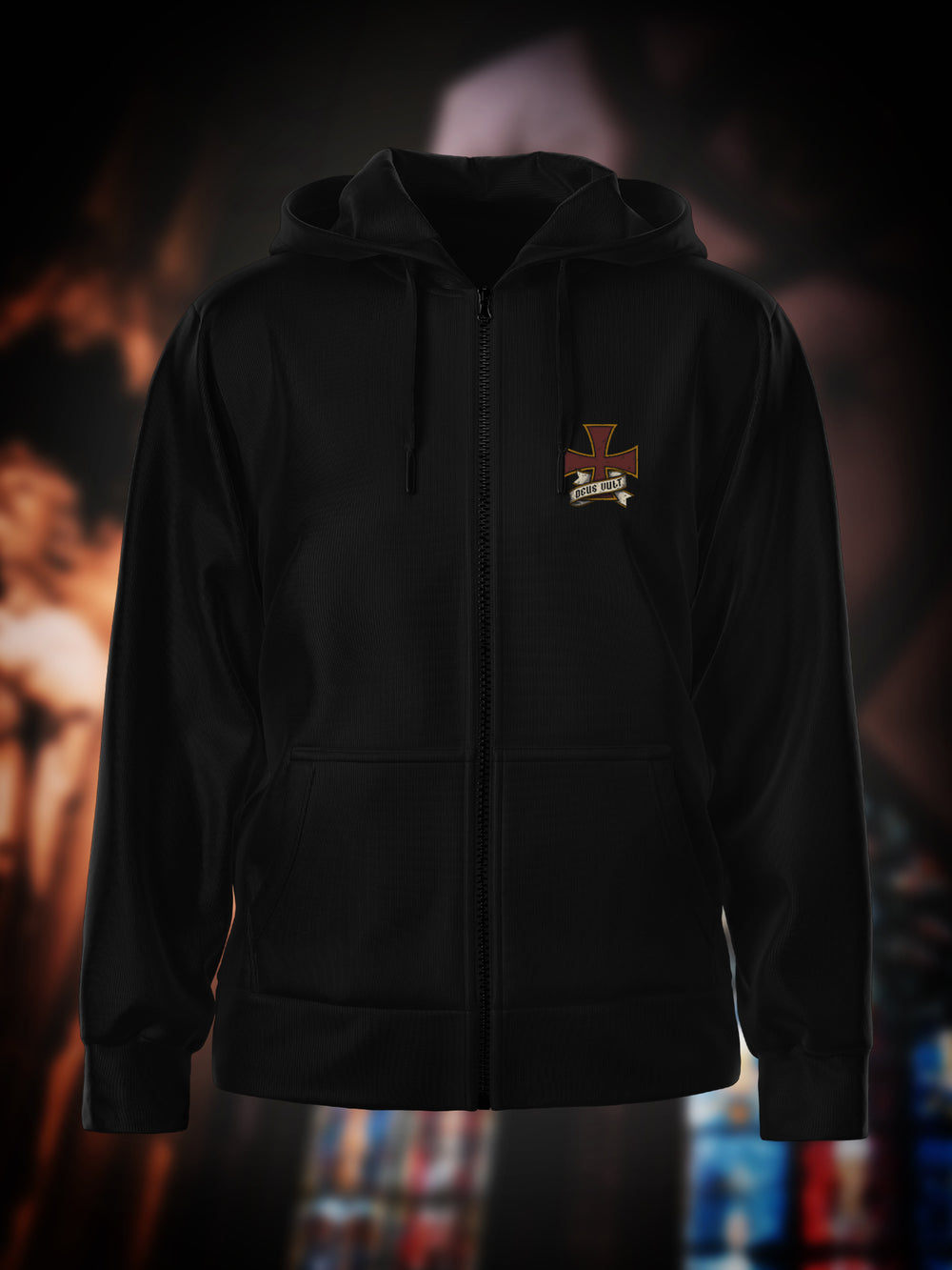 "Deus Vult" Zip Hoodie