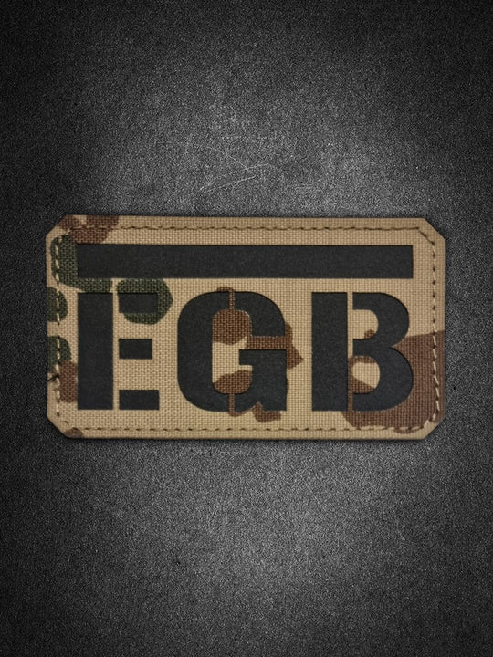"EGB" Lasercutpatch