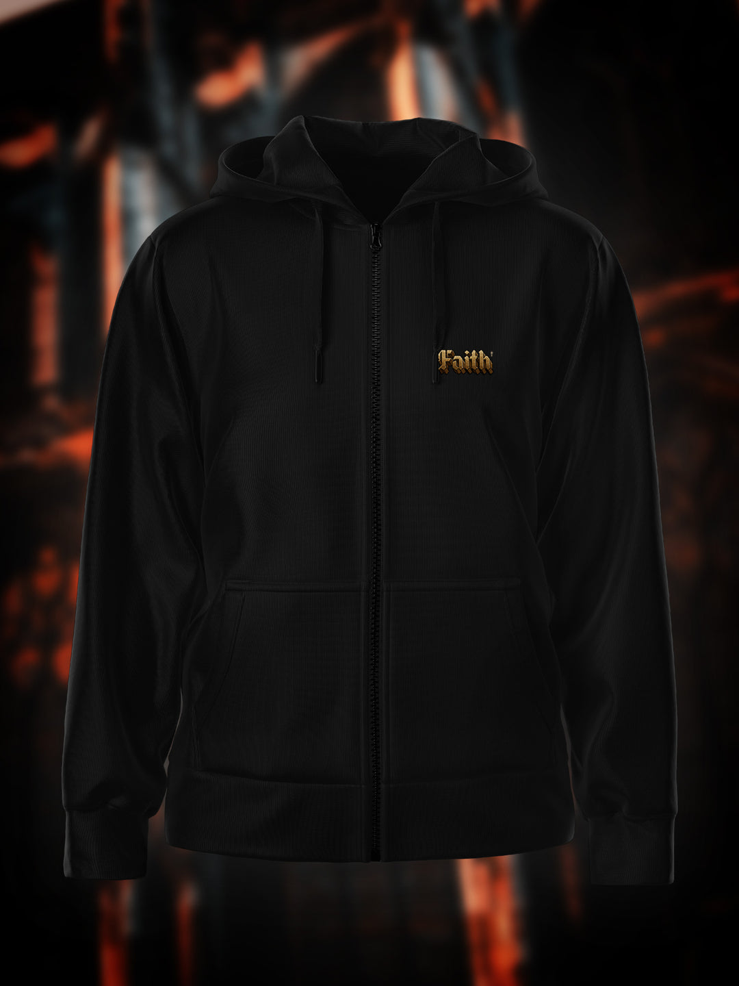 "Faith" Zip Hoodie