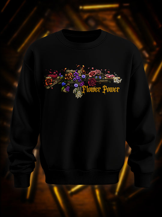"Flower Power" premium sweatshirt