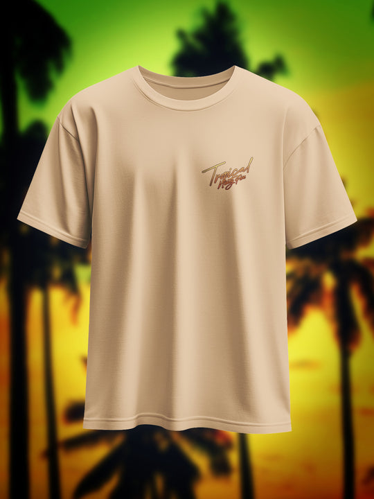 "Tropical Ninety Five" Heavy Oversize Shirt