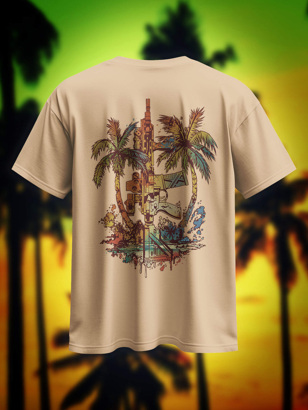 "Tropical Ninety Five" Heavy Oversize Shirt