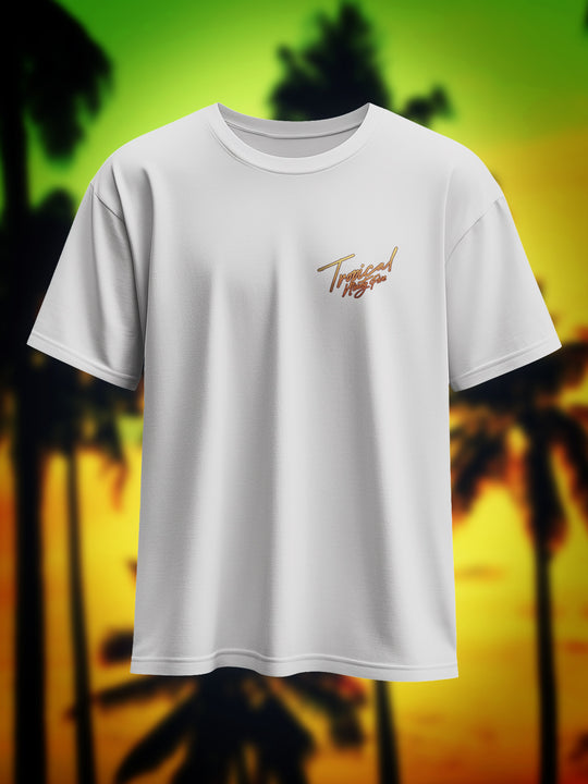 "Tropical Ninety Five" Heavy Oversize Shirt