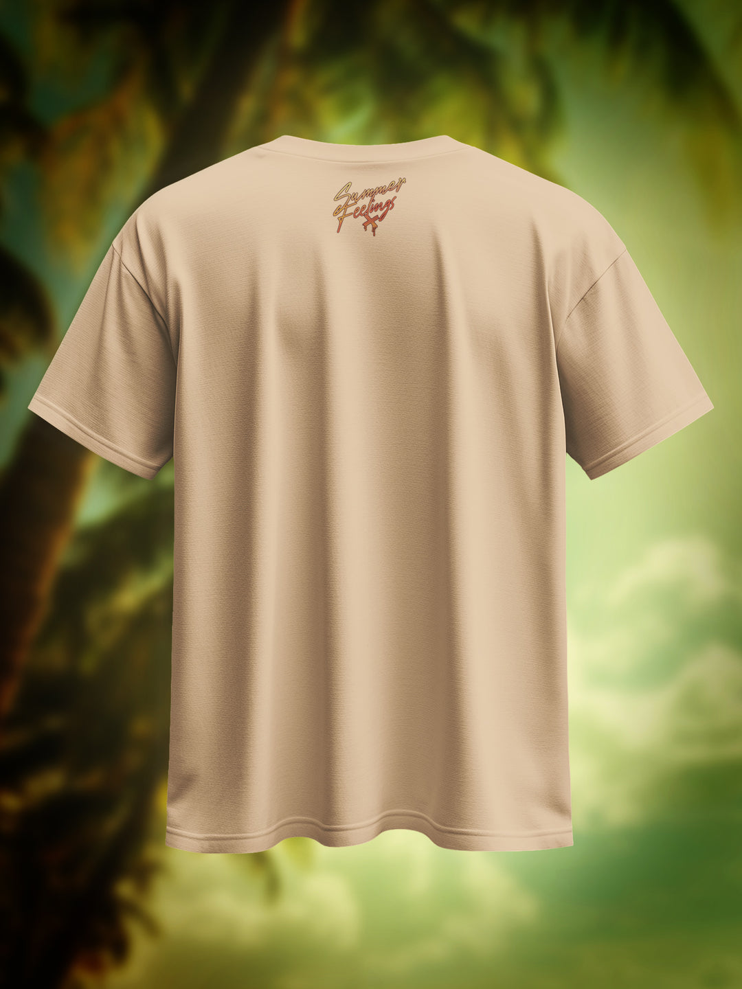 "Summer Feelings" Heavy Oversize Shirt