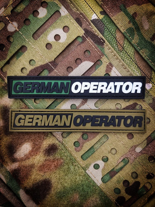 "German Operator" PVC Patch