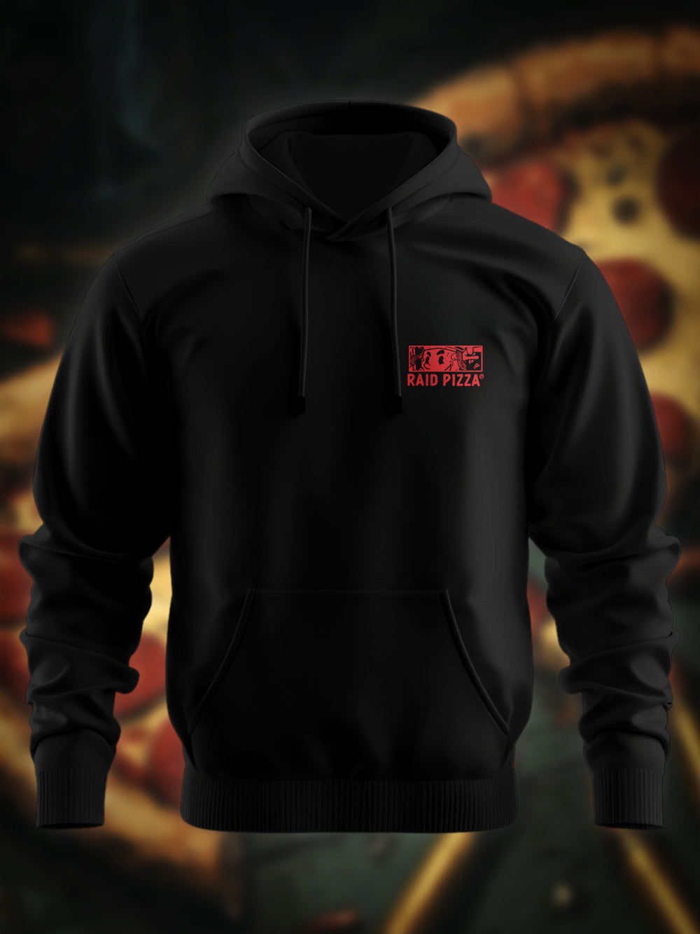 "RAID PIZZA" Premium Hoodie