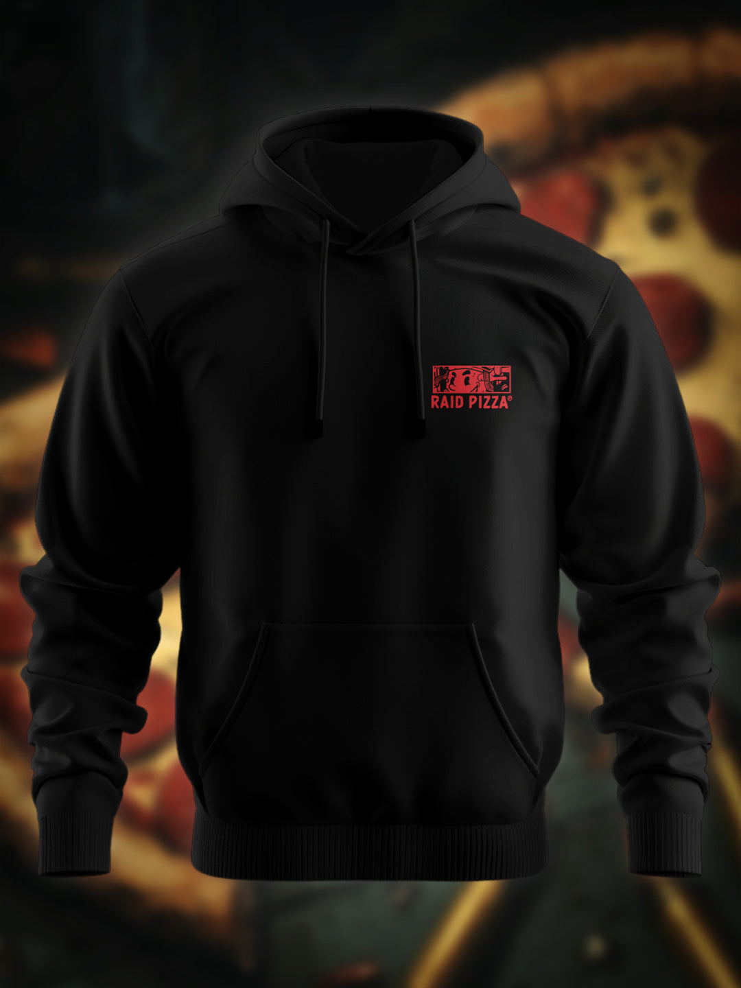 "RAID PIZZA" Premium Hoodie