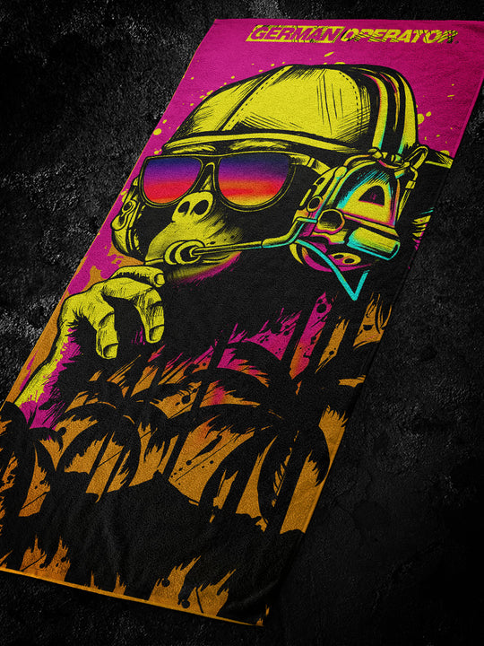 "Tactical Ape" Badetuch