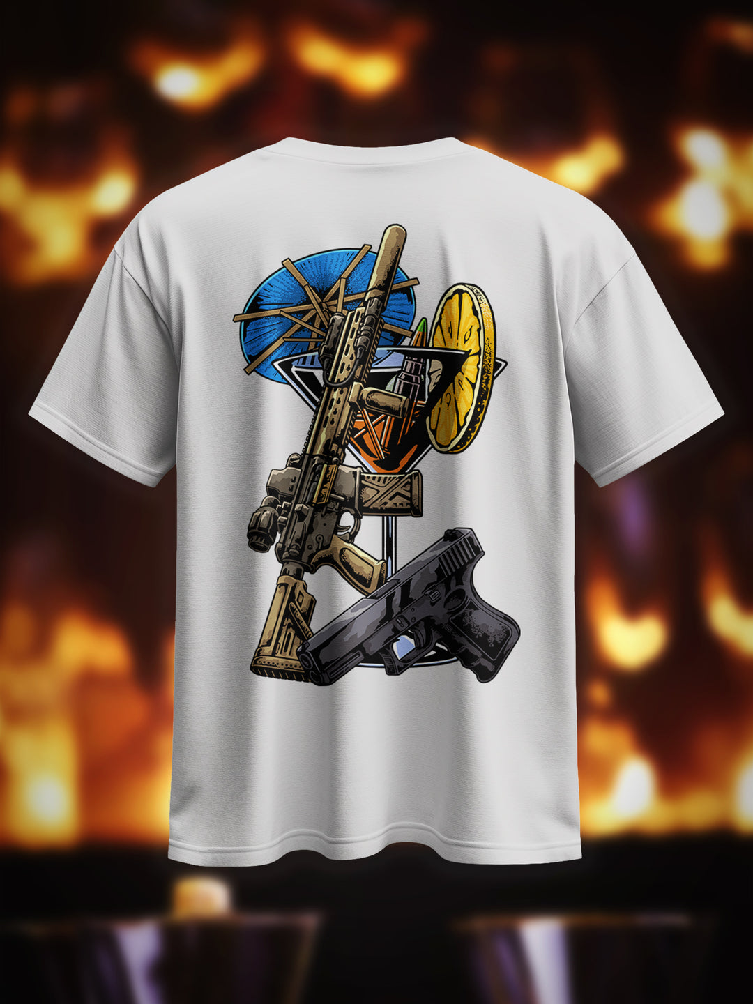 "End of Mission" Heavy Oversized Shirt