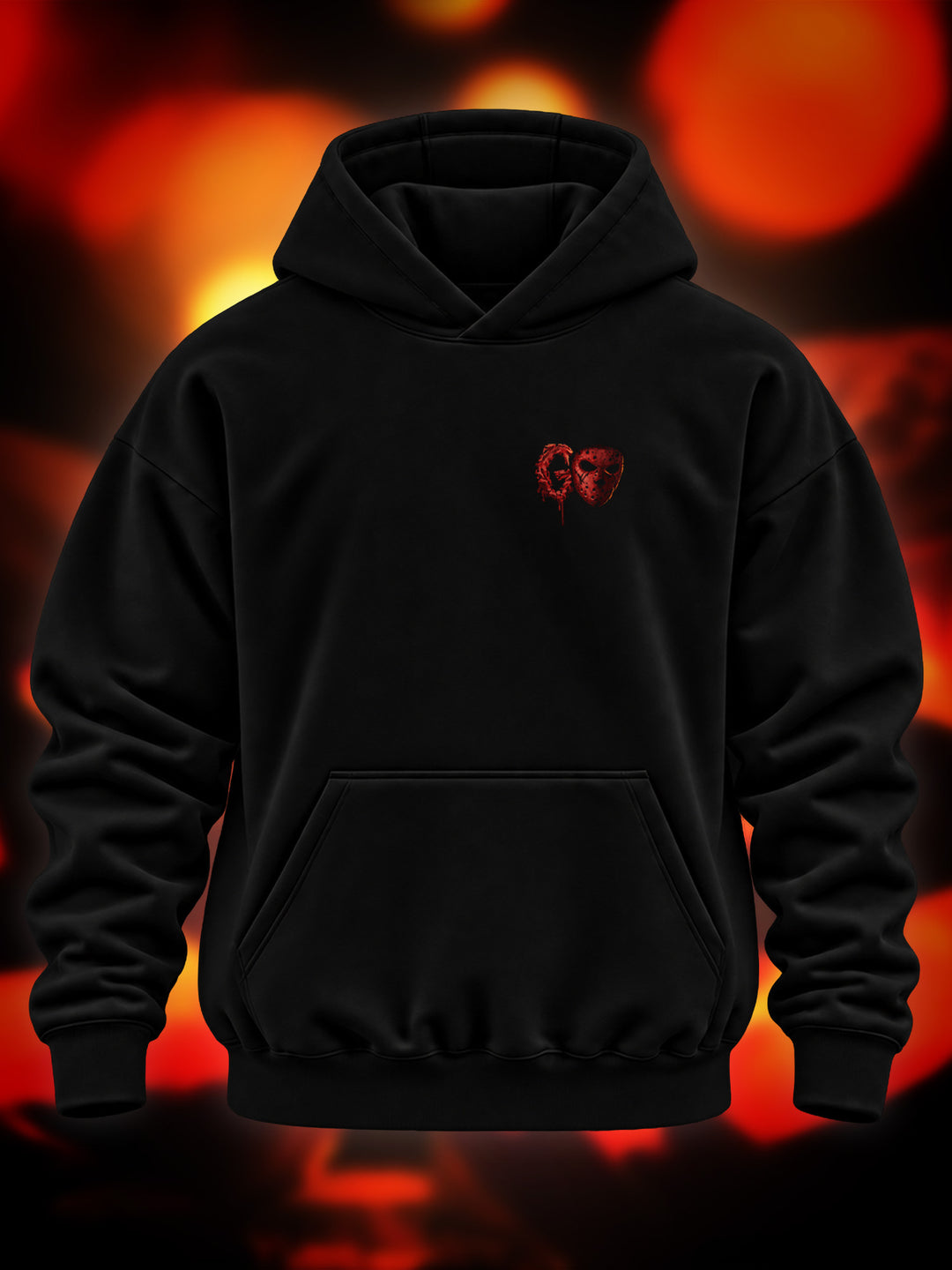 "Trick or Breach" Oversize Hoodie