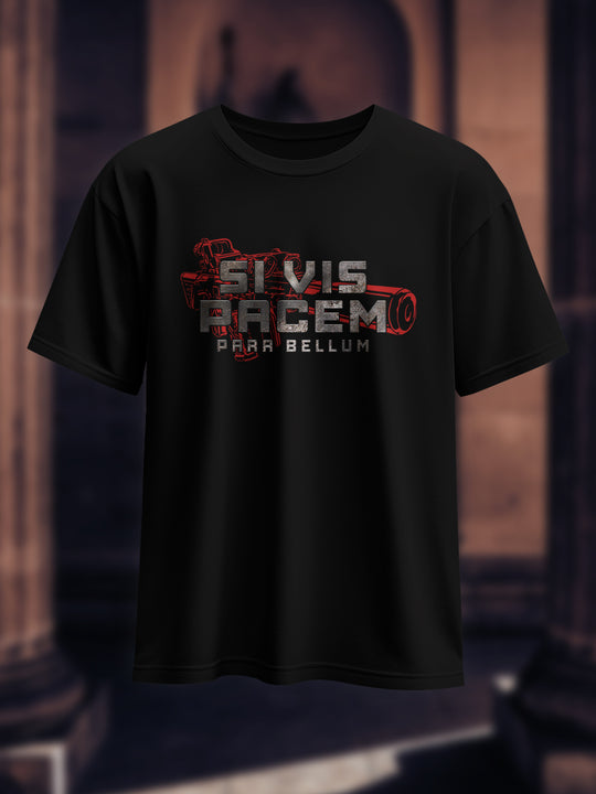 "Si Vis Pacem Para Bellum" Heavy Oversize Shirt