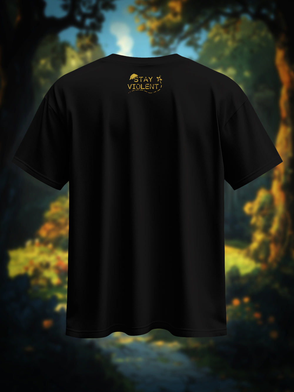 "Stay Violent" Heavy Oversized Shirt