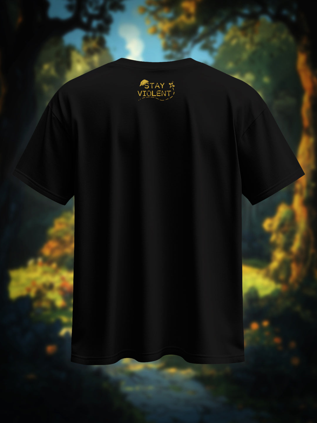 "Stay Violent" Heavy Oversized Shirt