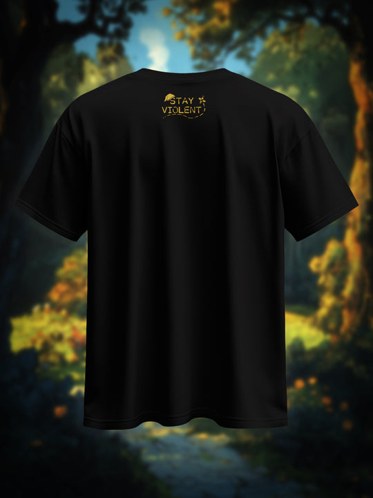 "Stay Violent" Heavy Oversized Shirt