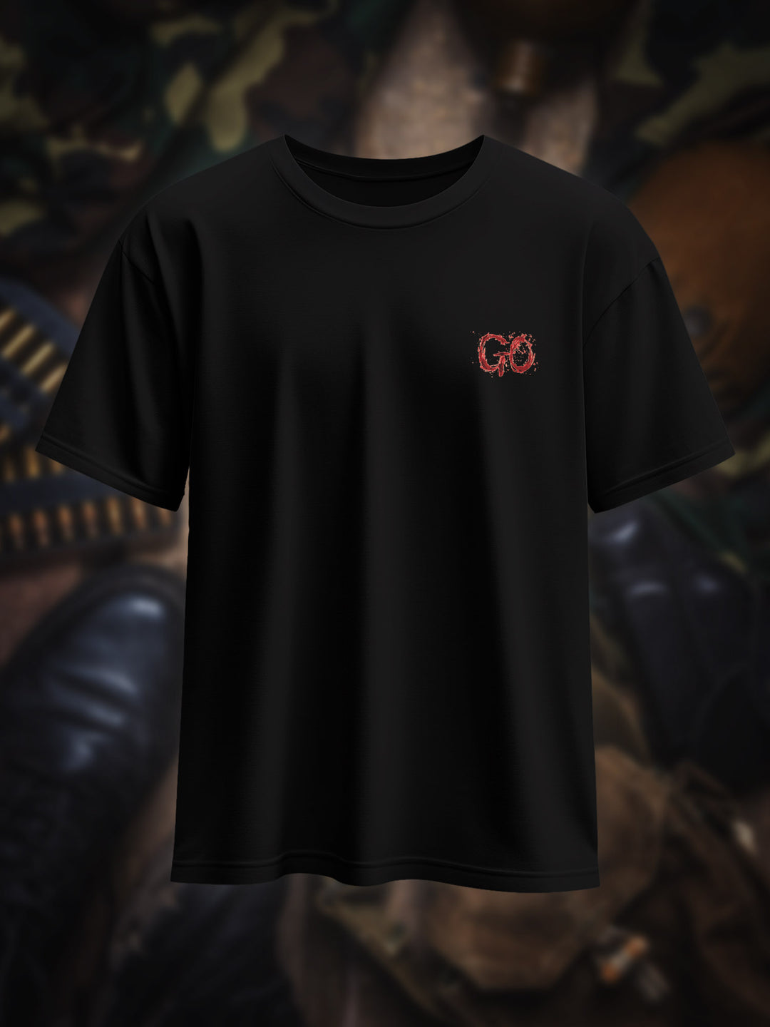 "Zero F**S" Heavy Oversize Shirt