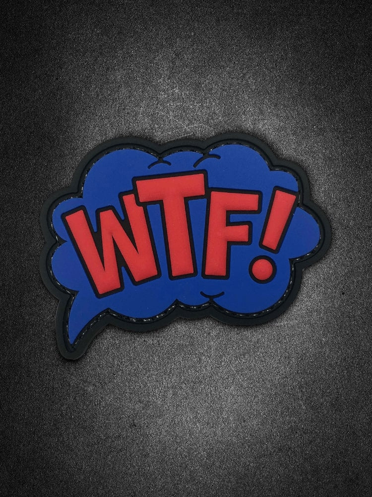 "WTF" PVC Patch