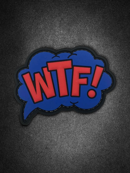"WTF" PVC Patch