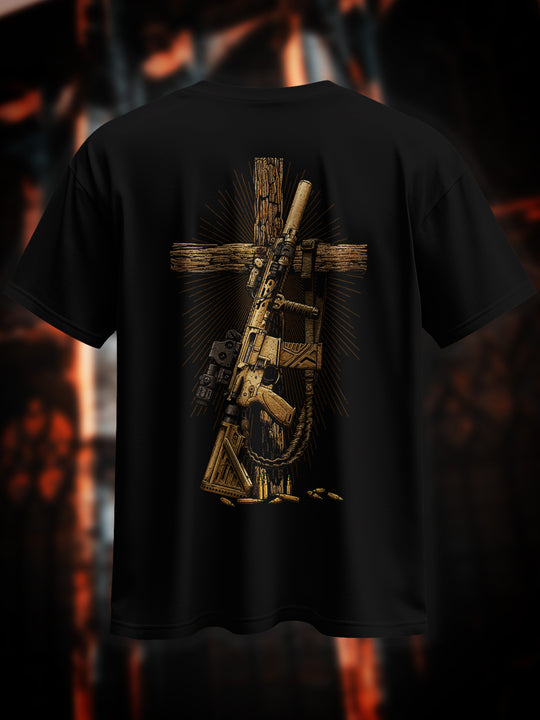 "Faith" Heavy Oversize Shirt