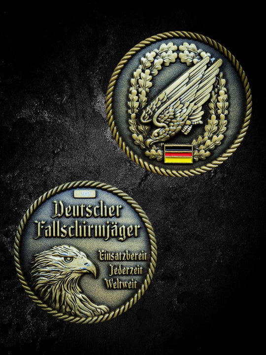 "German Paratrooper" Limited Coin