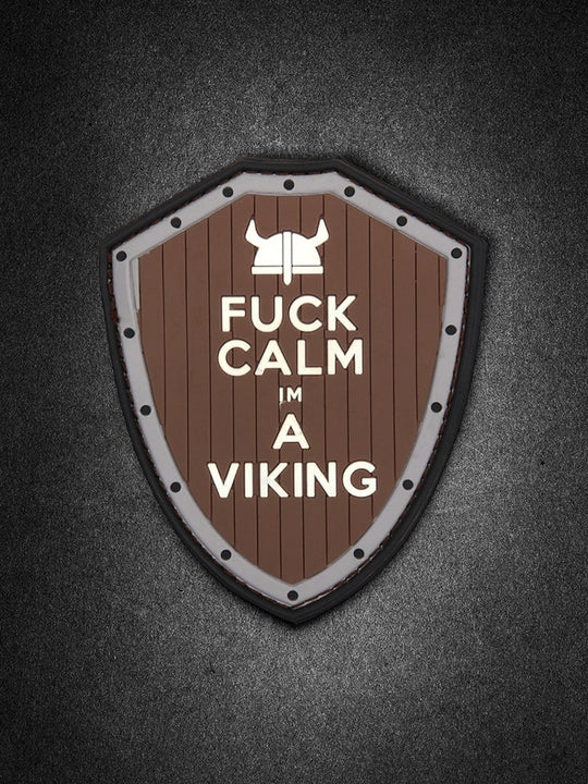 "Fuck Calm - Im a Viking" PVC Patch