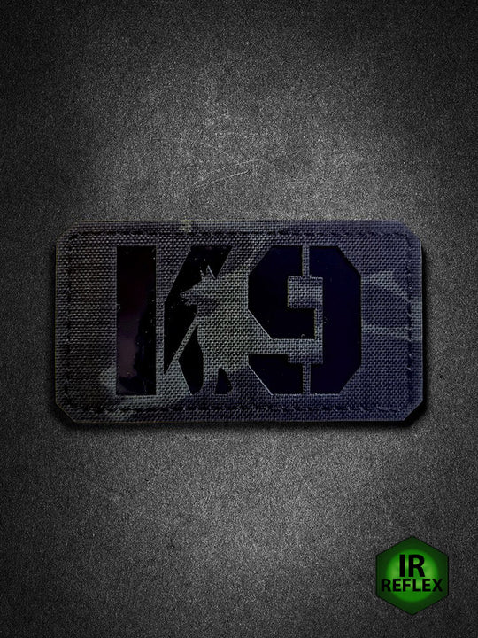 "K9" Lasercutpatch IR