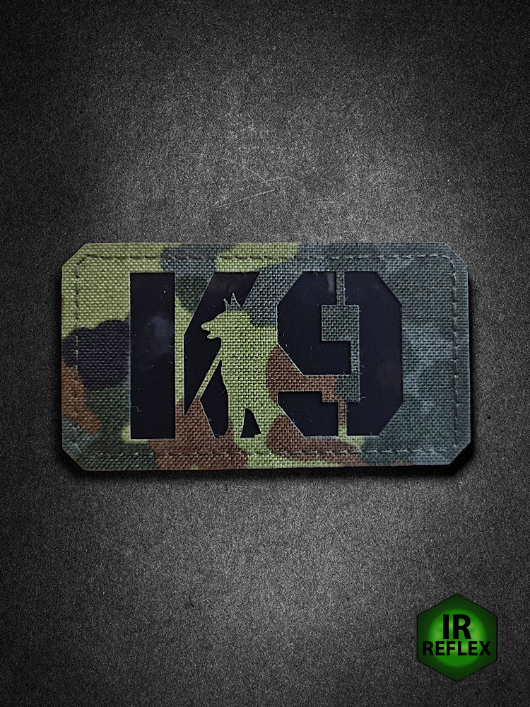 "K9" Lasercutpatch IR