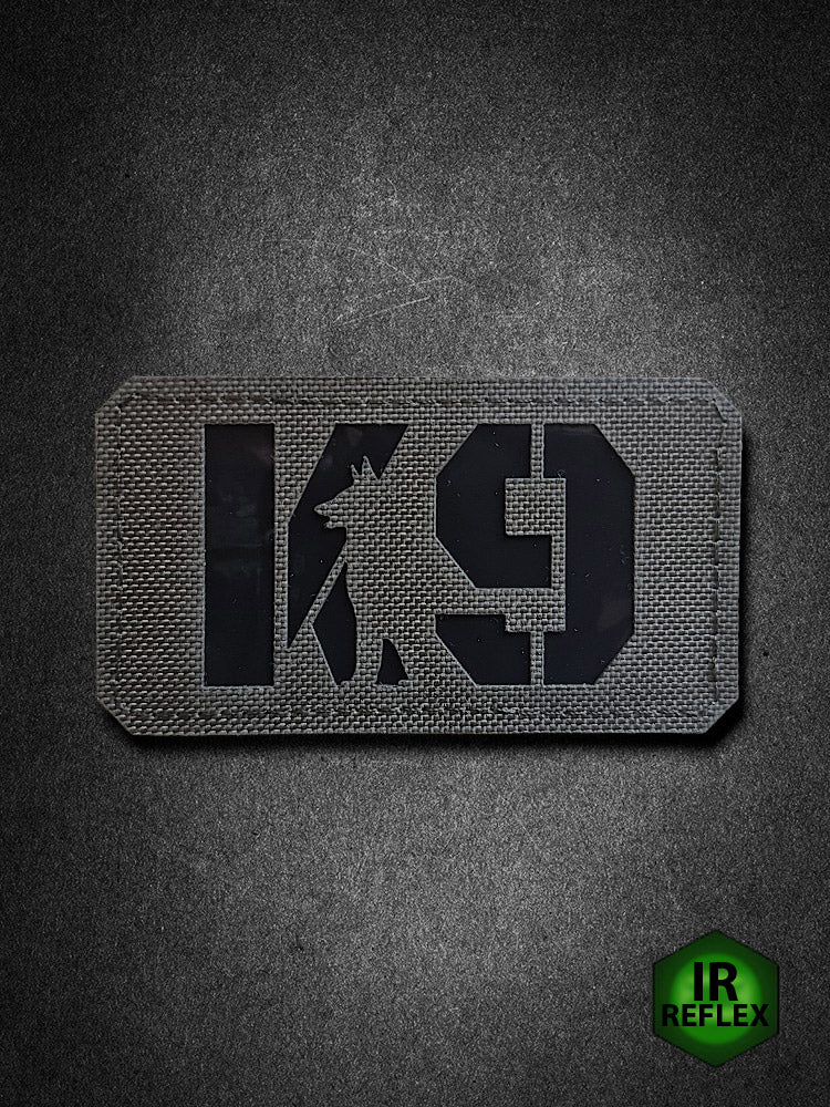 "K9" Lasercutpatch IR
