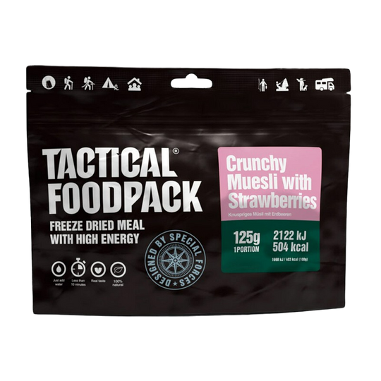 Tactical Foodpack “Crunchy muesli with strawberries”