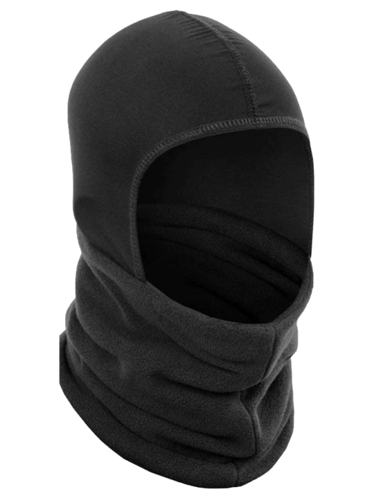 "Arctic Fleece" circular scarf with head section