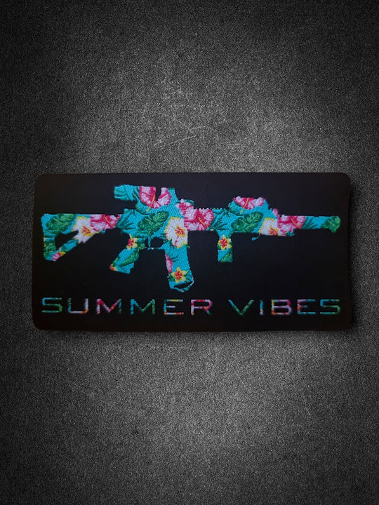 "Summer Vibes" Woven Patch