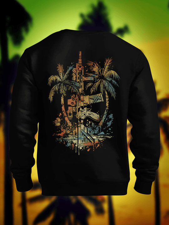 "Tropical Ninety Five" Premium Sweatshirt