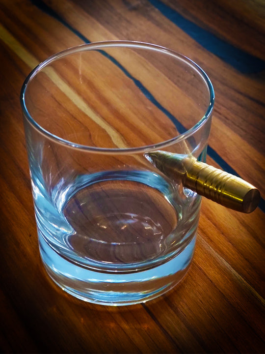 "Bulletproof" whiskey glass 12.7mm