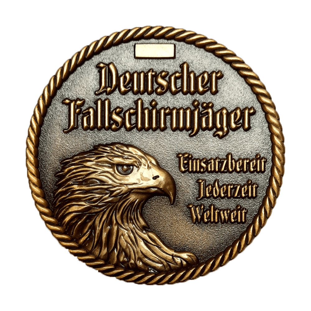 "German Paratrooper" Limited Coin