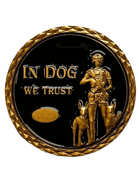 "Tactical K9 Family" Limited Coin