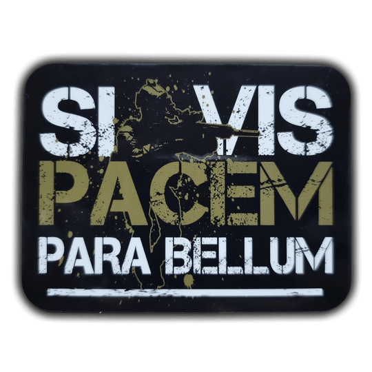 "SI VIS PACEM" Premium Sticker