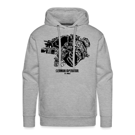 "German Operator Skull" Premium Hoodie