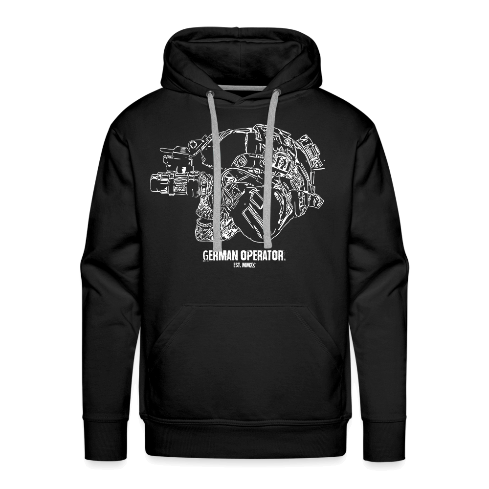"German Operator Skull" Premium Hoodie