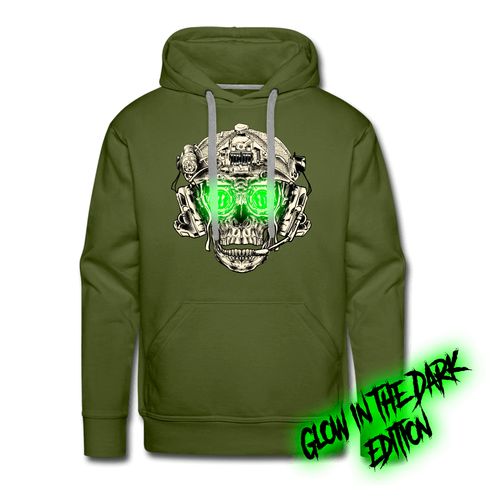 "Tactical Skull" Glow Edition Premium Hoodie